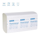 Полотенца бумажные лист. OfficeClean Professional(V-сл) (H3), 1-слойные, 250л/пач, 21*21,6, цвет натуральный
