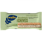 Сандвич из ржаных хлебцев Wasa Cheese &amp; Chives с начинкой из сыра и зеленого лука, 37 г