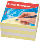 Блок для заметок ERICH KRAUSE 9*9*5 см желтый