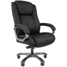 Кресло руководителя Chairman 410, ткань черная, механизм качания, до 180 кг