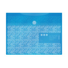 Папка-конверт на липучке Berlingo Starlight S, А4, 180мкм, пастель, голубая