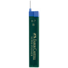 Грифели для механических карандашей Faber-Castell Super-Polymer, 12шт., 0,7мм, B