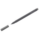 Ручка капиллярная Faber-Castell Grip Finepen теплая серая, 0,4мм, трехгранная