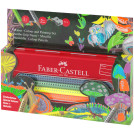 Карандаши цветные Faber-Castell Jumbo Grip Neon+Metallic,10цв.,трехгр.,утолщ.,заточ.,картон,европ.