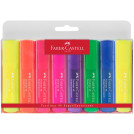 Набор текстовыделителей Faber-Castell 46 Superfluorescent 8 флуоресцентных цв., 1-5мм, пластик. уп.