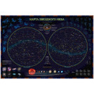 Карта Звездное небо/планеты Globen, 1010*690мм, интерактивная, с ламинацией, европодвес
