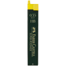 Грифели для механических карандашей Faber-Castell Super-Polymer, 12шт., 0,35мм, HB