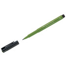 Ручка капиллярная Faber-Castell Pitt Artist Pen Brush цвет 167 оливковый, кистевая