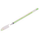 Ручка гелевая Crown Hi-Jell Pastel зеленая пастель, 0,8мм