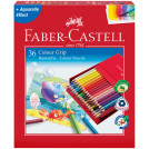 Карандаши цветные Faber-Castell Grip 36цв., заточен., студийная коробка