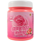 Слайм Cream-Slime, розовый, с ароматом клубники, 250г