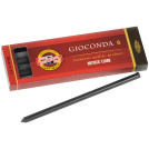 Грифели для цанговых карандашей Koh-I-Noor Gioconda, 6B, 5,6мм, 6шт., круглый, пластиковый короб