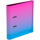 Папка-регистратор Berlingo Radiance, 50мм, ламинированная, розовый/голубой градиент