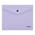 Папка-конверт на кнопке Berlingo Instinct, А5+, 180мкм, лаванда