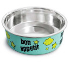 Миска металлическая на резинке "Bon Appetit", 0,25л, Triol