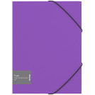 Папка на резинке Berlingo Fuze А4, 600мкм, фиолетовая