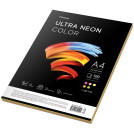 Бумага цветная OfficeSpace Ultra Neon Color, A4, 75 г/м, 100л., (5 цветов)