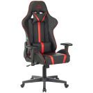 Кресло игровое ZOMBIE VIKING ZOMBIE А4 RED, PL, экокожа черный/красный, реклайнер (до 150кг)