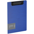 Папка-планшет с зажимом Berlingo Steel Style A5+, 1800мкм, пластик (полифом), синяя