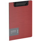 Папка-планшет с зажимом Berlingo Steel Style A5+, 1800мкм, пластик (полифом), красная