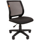 Кресло оператора Chairman 699 Б/Л PL, спинка ткань-сетка черная/сиденье TW черная, без подлокотников
