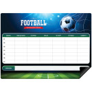 Магнитный планер расписание уроков А4 с маркером Пиши-Стирай. Football