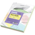 Бумага цветная OfficeSpace Pale Color, A5, 80 г/м?, 100л., (5 цветов)