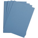 Цветная бумага 500*650мм., Clairefontaine Etival color, 24л., 160г/м2, королевский синий, легкое зерно, хлопок
