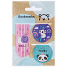 Закладки магнитные для книг, 3шт., MESHU Cute friends