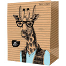 Пакет подарочный 26*32*12см ArtSpace Giraffe, крафт