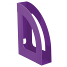 Лоток для бумаг вертикальный Стамм Респект, фиолетовый