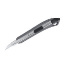 Нож канцелярский 9мм Berlingo Razzor 200, auto-lock, металл. направл., серый, европодвес