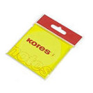 Стикеры Kores бум.для зам. 75х75 неоновая желтая 100л. &amp;amp,#039,47076
