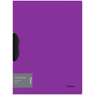 Папка с пластиковым клипом Berlingo Color Zone А4, 450 мкм, фиолетовая