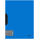 Папка с пластиковым клипом Berlingo Color Zone А4, 450 мкм, голубая