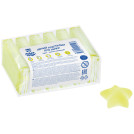 Легкий пластилин для лепки Мульти-Пульти, светло-лимонный, 6шт., 60г, прозрачный пакет