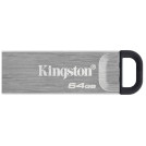 Память Kingston Kyson 64GB, USB 3.1 Flash Drive, металлический