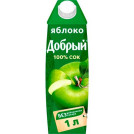 Сок Добрый яблочный 1 л
