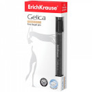 Ручка гелевая ErichKrause Gelica 0.5мм черная