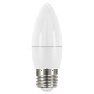 Лампа светодиодная GAUSS, 10(85)Вт, цоколь Е27, свеча, теплый белый, 25000 ч, LED B37-10W-3000-E27, 30210