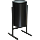 Урна стальная арт СЛ2-300 черная 300х510мм объем 36 л К