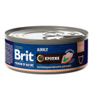 Брит Premium by Nature консервы с мясом кролика для кошек, 100г, 5051267