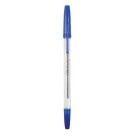 Ручка шариковая "Attomex" d=0,7 мм, прозрачный корпус синяя