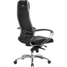 Кресло офисное МЕТТА SAMURAI KL-1.04, кожа, черное