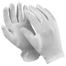 Перчатки хлопчатобумажные MANIPULA Атом, КОМПЛЕКТ 12 пар, размер 9 (L), белые, ТТ-44