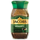 Кофе растворимый JACOBS Monarch, сублимированный, 190 г, стеклянная банка, 8050934