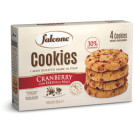 Печенье сахарное FALCONE Cookies с клюквой и кукурузной мукой, 200 г, картонная упаковка, MC-00013547