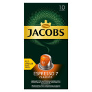Кофе в алюминиевых капсулах JACOBS Espresso 7 Classico для кофемашин Nespresso, 10 порций, 4057017