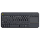 Клавиатура Logitech (920-007147) Wireless Keyboard K400 Plus, Black