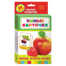 Карточки развивающие Овощи, фрукты, ягоды, Котятова Н.И., Росмэн, 20988